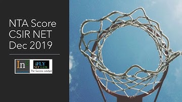 Easy NTA SCORE AND CUTOFF understanding CSIR NET 2019 June 2020