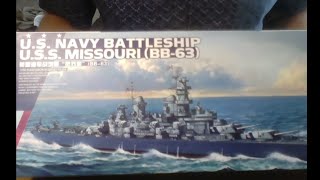 Meng 1/700 USS Missouri BB-63 unboxing and opinions