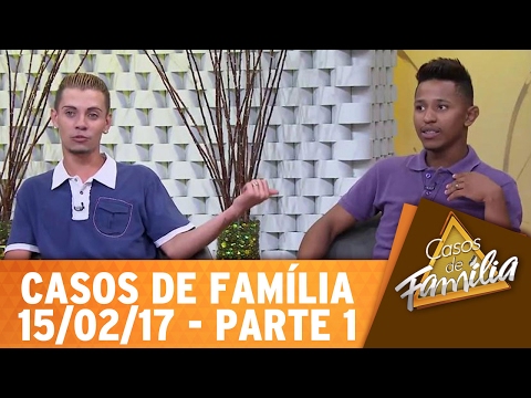 Casos de Família (15/02/17) - "Se é pra ter ciúme que nem mulher, pra que eu casei..." - Parte 1