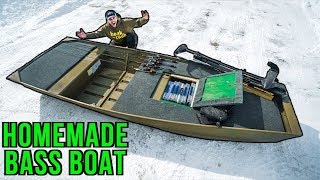 CHEAP Jon Boat to Bass Boat HOMEMADE Build!!! (How To Make) 