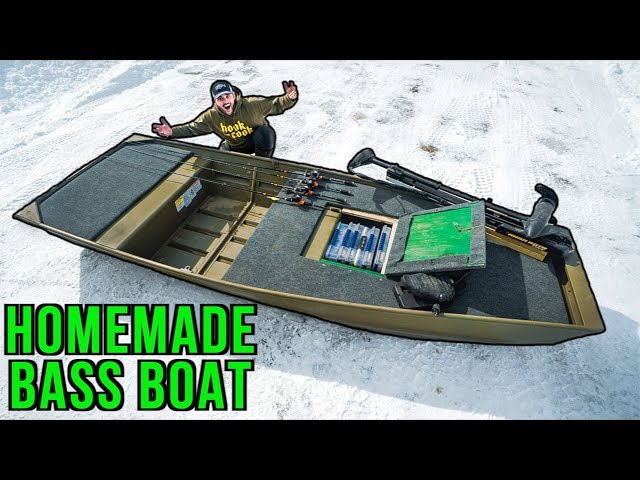 CHEAP Jon Boat to Bass Boat HOMEMADE Build!!! (How To Make) 