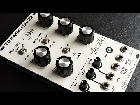 Transistor-82 Lo-Fi Analog Percussion Synthesizer Overview Demo #1
