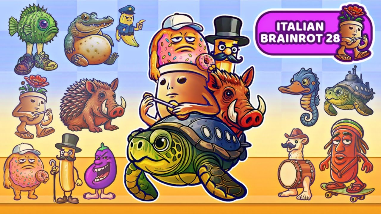 Merge Fellas Italian Brainrot 28 Gameplay Walkthrough Reaching Max Level ×2 New Update