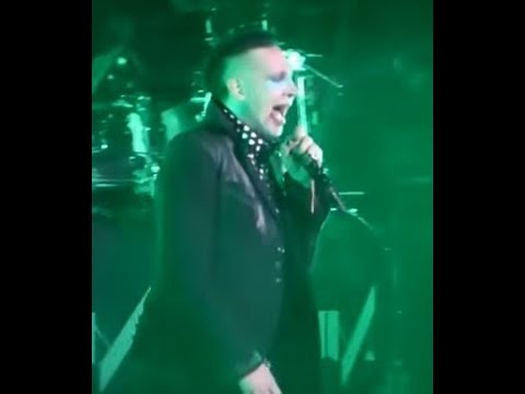 Marilyn Manson had "the flu" this is the reason for the canceled show in Toronto, Canada