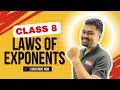 Class 8 Laws of EXPONENTS | Assamese Explanation | SEBA &amp; CBSE