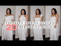 MULTI-WRAP DRESS STYLED 20 WAYS | How to Wear a Multi Wrap Dress