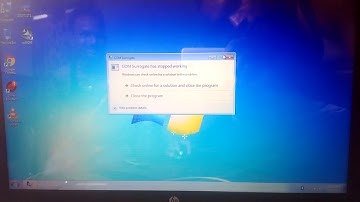 com surrogate has stopped working