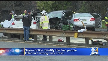 91-Year-Old Wrong-Way Driver, Passenger Killed In 5 Car Crash In Salem, Police Say