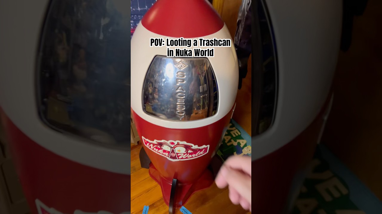 POV: LOOTING A TRASHCAN IN NUKA WORLD!