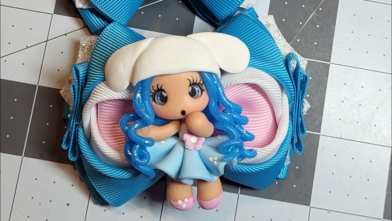 Moño en liston 1.5 super facil de hacer 