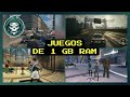 TOP 5 Juegos que Funcionan con 1GB de RAM (¡Sí, solo 1GB!)