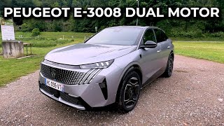 Peugeot E-3008 Dual Motor (2025) -  POV Driving + AUTOBAHN TOP SPEED + 0 - 100 km/u acceleration 4K