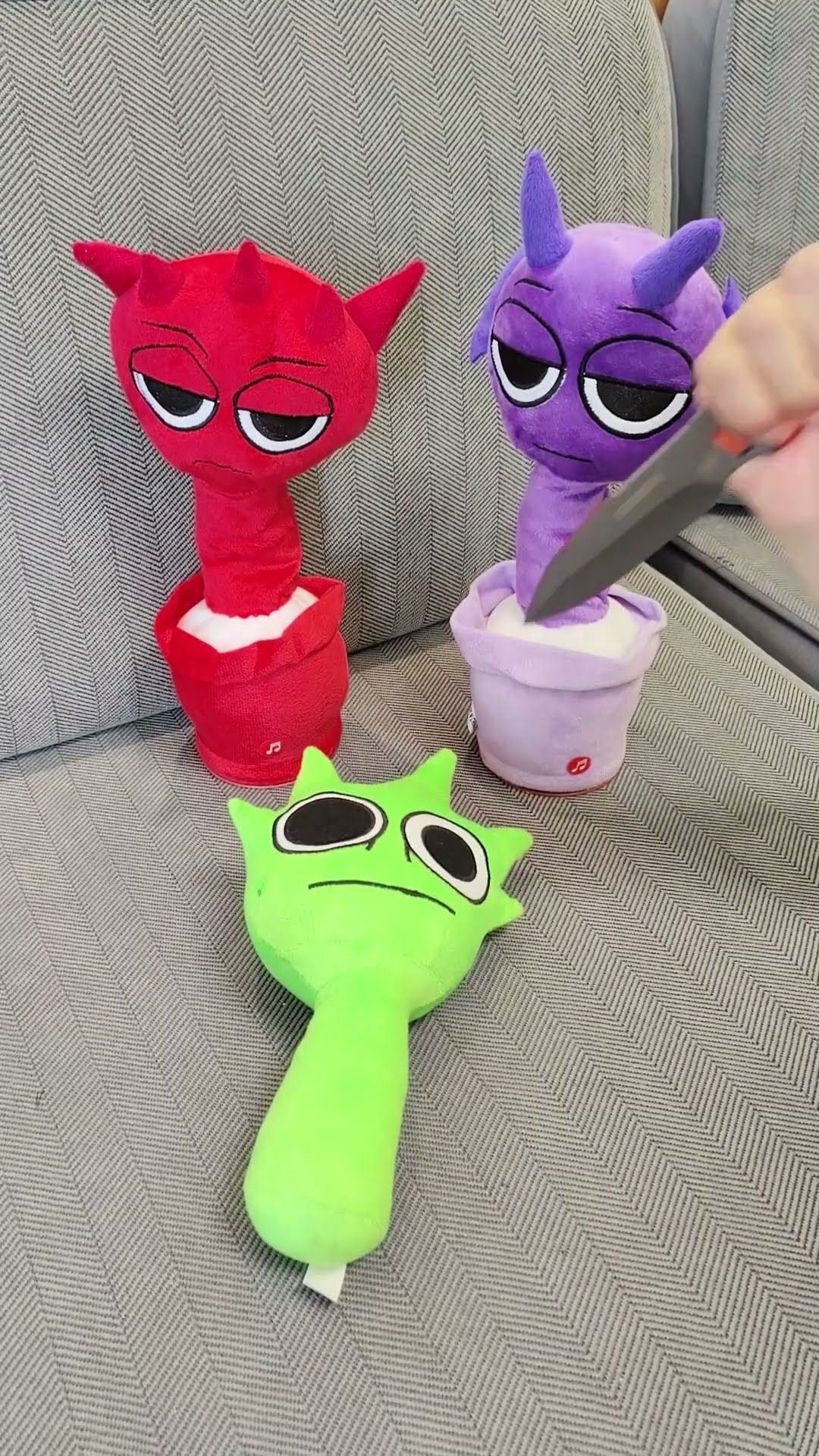 scared Raddy and Durple sprunki