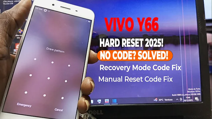 🔥 Vivo Y66 Hard Reset 2025 — Recovery Mode Code Fix + Manual Reset Code Fix Easy Free Method!