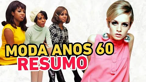Qual movimento causou forte influência na moda na década de 60?