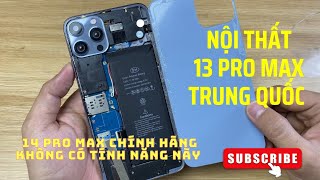 Khám phá nội thất iPhone 13 Pro Max Trung Quốc | iPhone 14 Pro Max cũng không có tính năng này