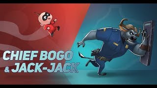 Friends Forever: Chief Bogo and Jack-Jack!