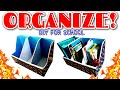 How to make school organizer? Как сделать школьный органайзер Лоток для бумаг книг тетрадей учебы