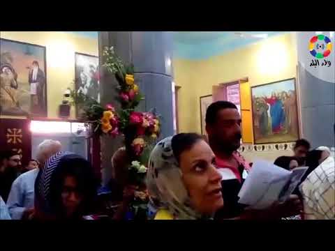 الأسايطة أقباط أسيوط يحتفلون بأحد السعف