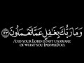 كروما ايات قرانية شاشةسوداء ولله غيب السماوات والأرض الآيه من سورة هود القارئ طارق محمد