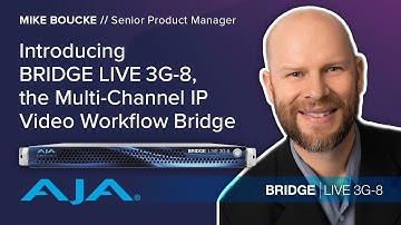 Introducing BRIDGE LIVE 3G-8: the multi-channel IP video workflow bridge