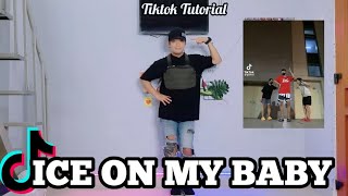 ICE ON MY BABY Dance Challenge | Tiktok Tutorial | Easy step by step for beginners