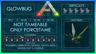 Glowbug easy Tame + Abilities | Full Guide + Trap | Ark