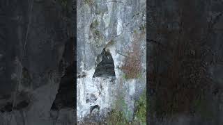 Tiansheng Stone House on Deep Mountain Cliffs in China #travel #china #amazingchina