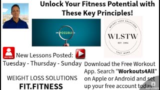 Unlock Your Fitness Potential with These Key Principles! #fitnessmotivation #fitnessconcierge