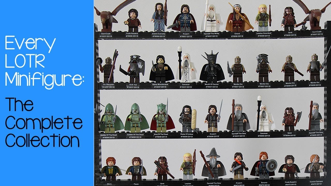 lego lord of the rings minifigs