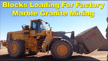 Granite Block Loading For Factory (I)