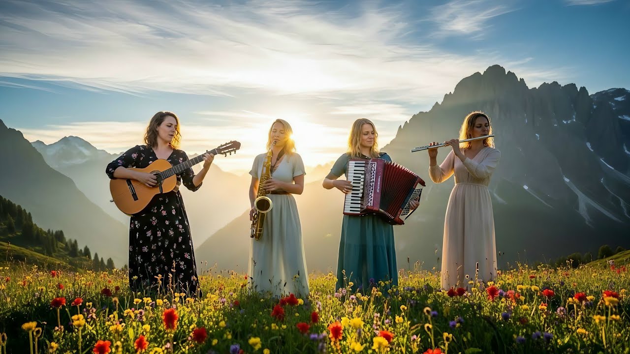 Flamenco Spirit Fusion – Guitar, Sax, Accordion & Flute | Cinematic Mediterranean Soundscape