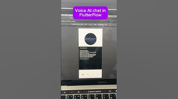 Voice assistant using Flutter and FlutterFlow