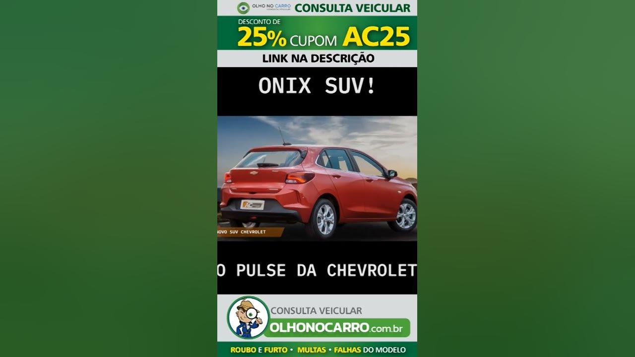 Onix SUV: o Pulse da Chevrolet! 