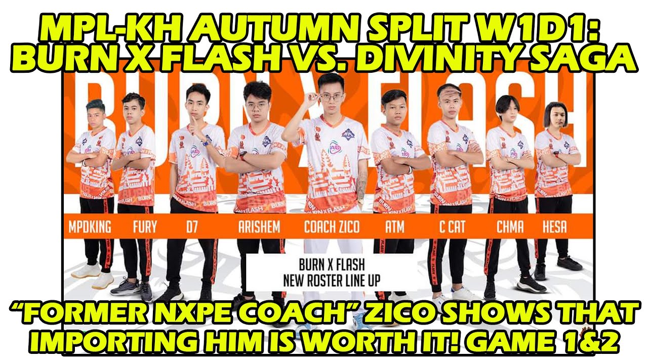 FORMER NEXPLAY EVOS COACH ZICO UNLEASHES HIS STRATEGY IN MPL-KH(CAMBODIA) W1D1! 