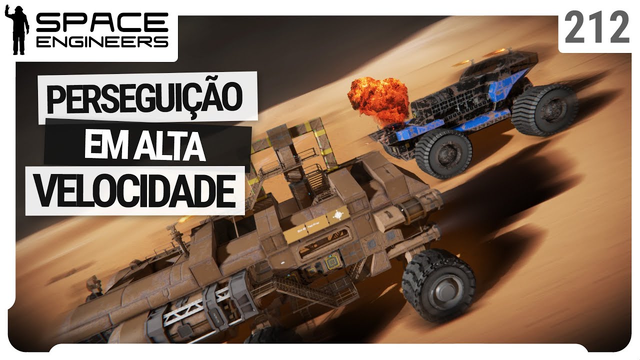 Perseguição em alta velocidade - Space Engineers - Coop - YouTube