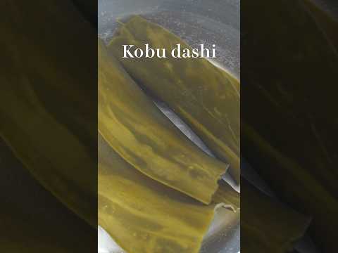 How To Make Konbu Dashi Japanese Vegan Stock Shorts Vegan Dashi Konbu Japanesefood Cooking