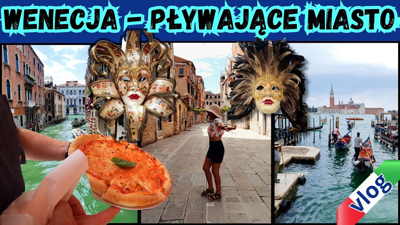 Vlog #24 WŁOCHY - PRZYCZEPĄ KEMPINGOWĄ Wenecja - w labiryncie kanałów. Tonąca perła Europy.