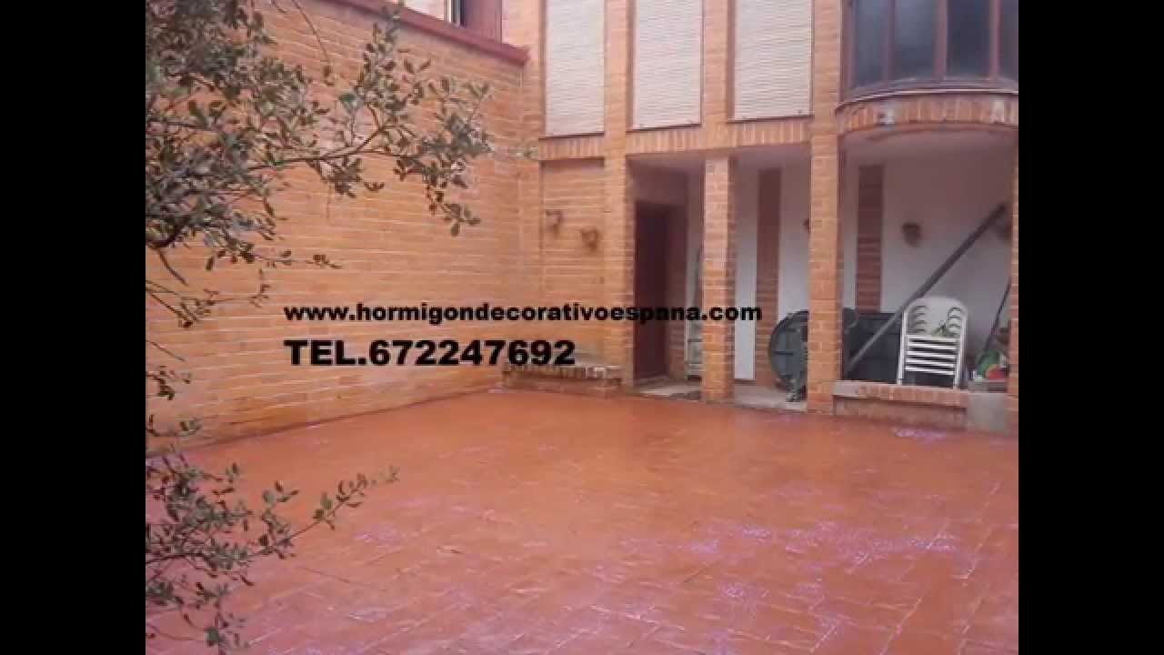 HORMIGON IMPRESO CAMPOTEJAR BAJA 672247692 MURCIA