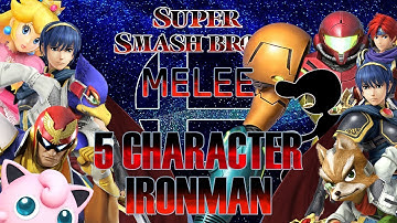 Super Smash Bros Melee 20XX [4.07++] 5 Character Ironman! | #91