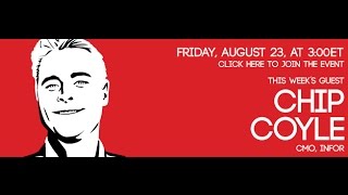 #23: CXOTalk featuring Chip Coyle with Michael Krigsman and Vala Afshar