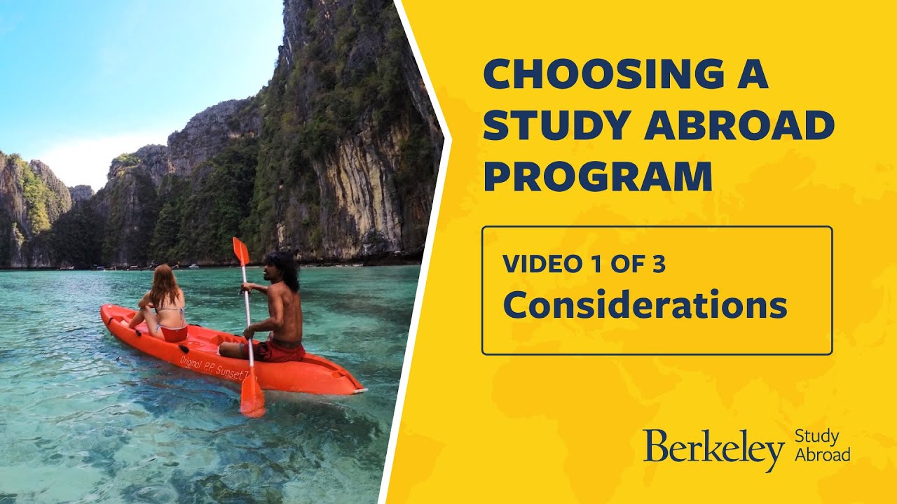 How to study abroad Video