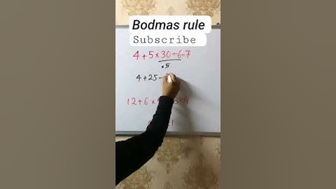 Bodmas rule. #reels #youtubeshorts #viral #trending #video #maths #tricks #shorts #bodmasrule #ssc