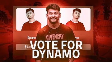 PUBG MOBILE LIVE WITH DYNAMO | TEAM HYDRA ACTION IN CONQUEROR CLASSIC LOBBY | #VoteForDynamo