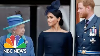 Queen Elizabeth Responds To Prince Harry, Meghan Markle Interview | NBC Nightly News