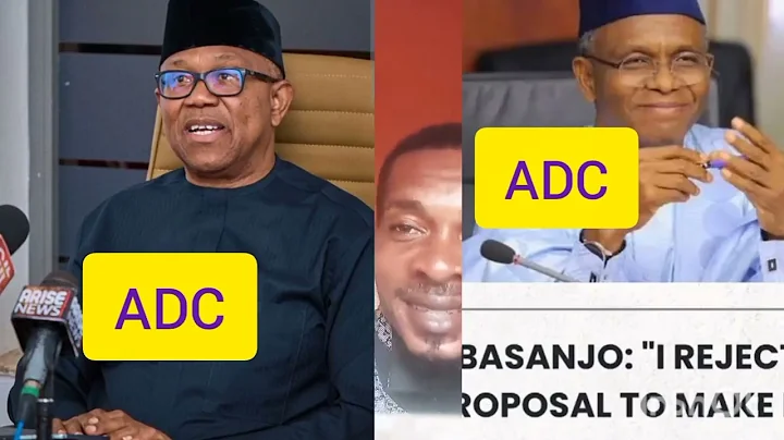 Finally Peter obi and E-l rufai join ADC PARTY for 2027 Donald Trump say something about it watch it
