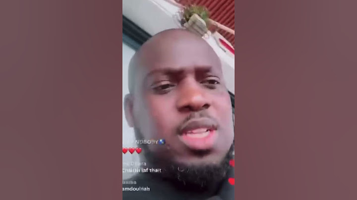 Thank God Aziz Ndiaye has confirmed his page.