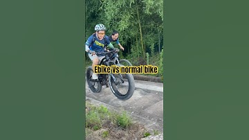 Electric Fattire ebike vs. Pedal Bike: Staircase Challenge Showdown #emtb #outdoors #freybike