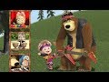 Masha And The Bear Educational Games (Маша и Медведь) - Baby Games Videos