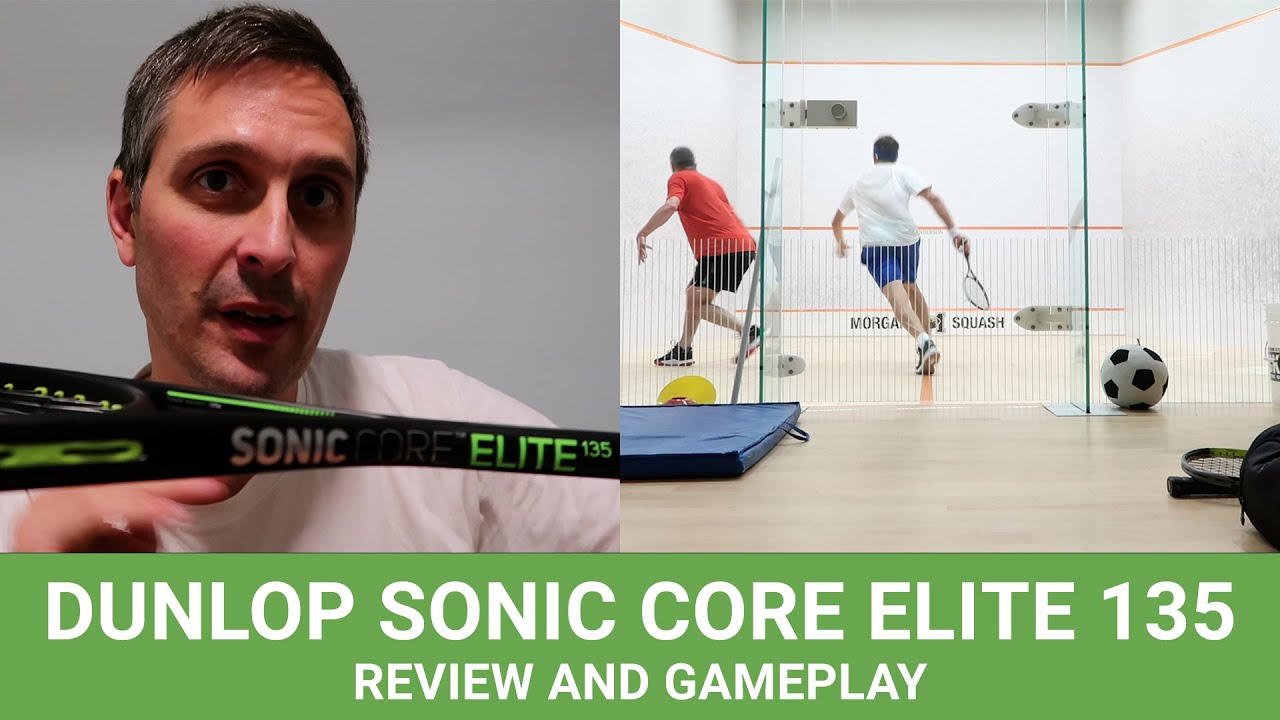 信頼 SONIC CORE ELITE 135 ソニックコア エリート DSSQ00040 《ダンロップ スカッシュ ラケット》